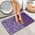 Hawaiian Tribal Elements Hibiscus Bathroom Set Purple Pattern - Polynesian Pride