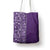 Hawaiian Tribal Elements Hibiscus Tote Bag Purple Pattern - Polynesian Pride