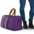 Hawaiian Tribal Elements Hibiscus Travel Bag Purple Pattern - Polynesian Pride