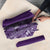 Hawaiian Tribal Elements Hibiscus Umbrella Purple Pattern - Polynesian Pride