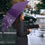 Hawaiian Tribal Elements Hibiscus Umbrella Purple Pattern - Polynesian Pride