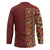 Hawaiian Tribal Elements Hibiscus Hockey Jersey Red Pattern - Polynesian Pride