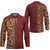 Hawaiian Tribal Elements Hibiscus Hockey Jersey Red Pattern - Polynesian Pride