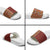 Hawaiian Tribal Elements Hibiscus Slide Sandals Red Pattern - Polynesian Pride