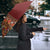 Hawaiian Tribal Elements Hibiscus Umbrella Red Pattern - Polynesian Pride