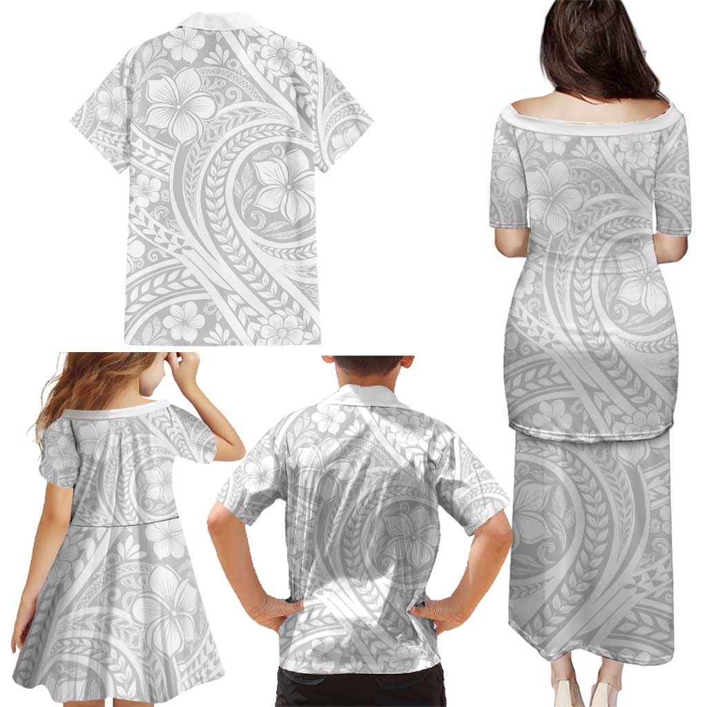 Lotu Tamaiti Samoan Polynesian Tribal Family Matching Puletasi and Hawaiian Shirt LT9 - Polynesian Pride