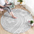 Lotu Tamaiti Samoan Polynesian Tribal Round Carpet - Polynesian Pride