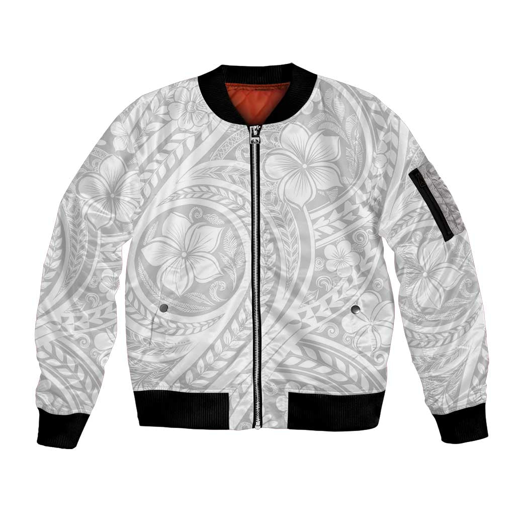 Lotu Tamaiti Samoan Polynesian Tribal Sleeve Zip Bomber Jacket - Polynesian Pride