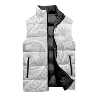 Lotu Tamaiti Samoan Polynesian Tribal Sleeveless Puffer Jacket - Polynesian Pride