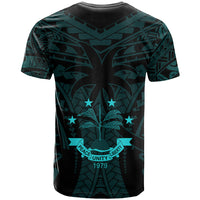 FSM Chuuk States T Shirt Micronesia Vintage Polynesian Tribal Aqua Version LT9 - Polynesian Pride