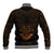 FSM Chuuk States Baseball Jacket Micronesia Vintage Polynesian Tribal Gold Version LT9 - Polynesian Pride