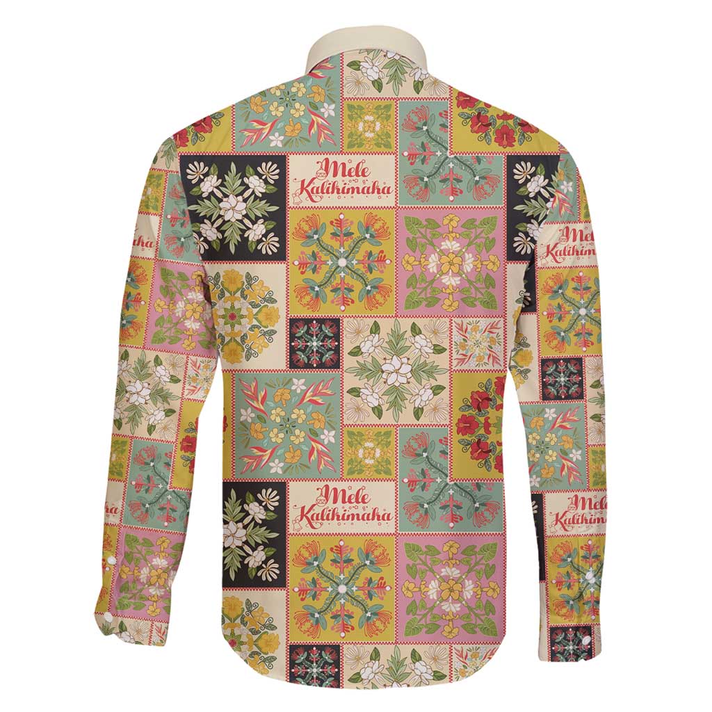 Mele Kalikimaka Hawaii Christmas Family Matching Puletasi and Hawaiian Shirt Melemele Mama Seamless Floral Motif LT9 - Polynesian Pride