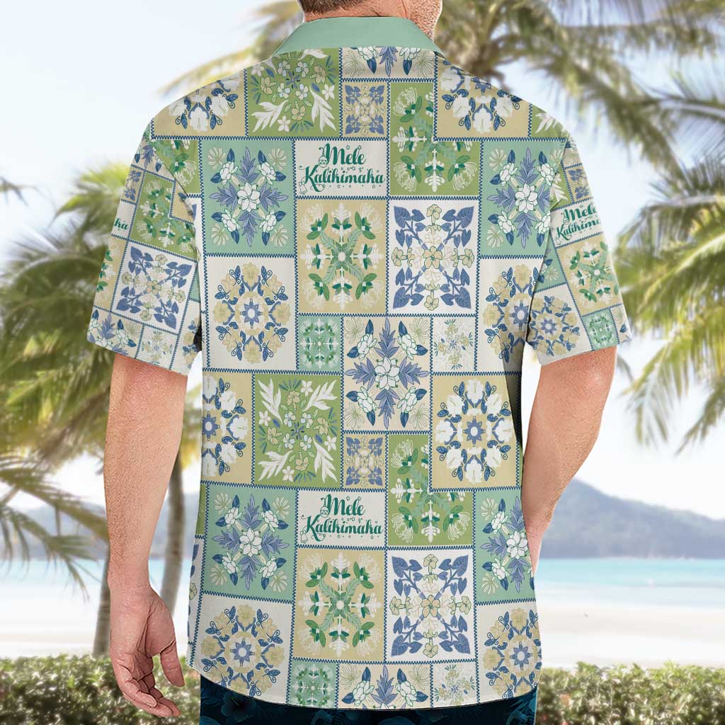 Mele Kalikimaka Hawaii Christmas Hawaiian Shirt Omaomao Seamless Floral Motif - Polynesian Pride