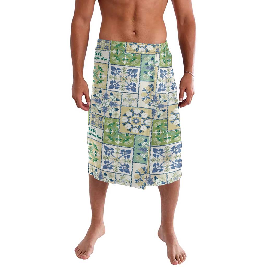 Mele Kalikimaka Hawaii Christmas Lavalava Omaomao Seamless Floral Motif - Polynesian Pride