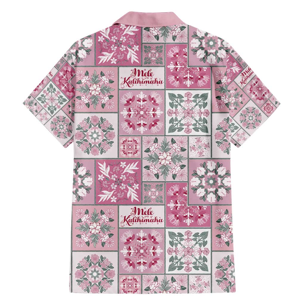 Mele Kalikimaka Hawaii Christmas Family Matching Off Shoulder Short Dress and Hawaiian Shirt Akala Seamless Floral Motif LT9 - Polynesian Pride