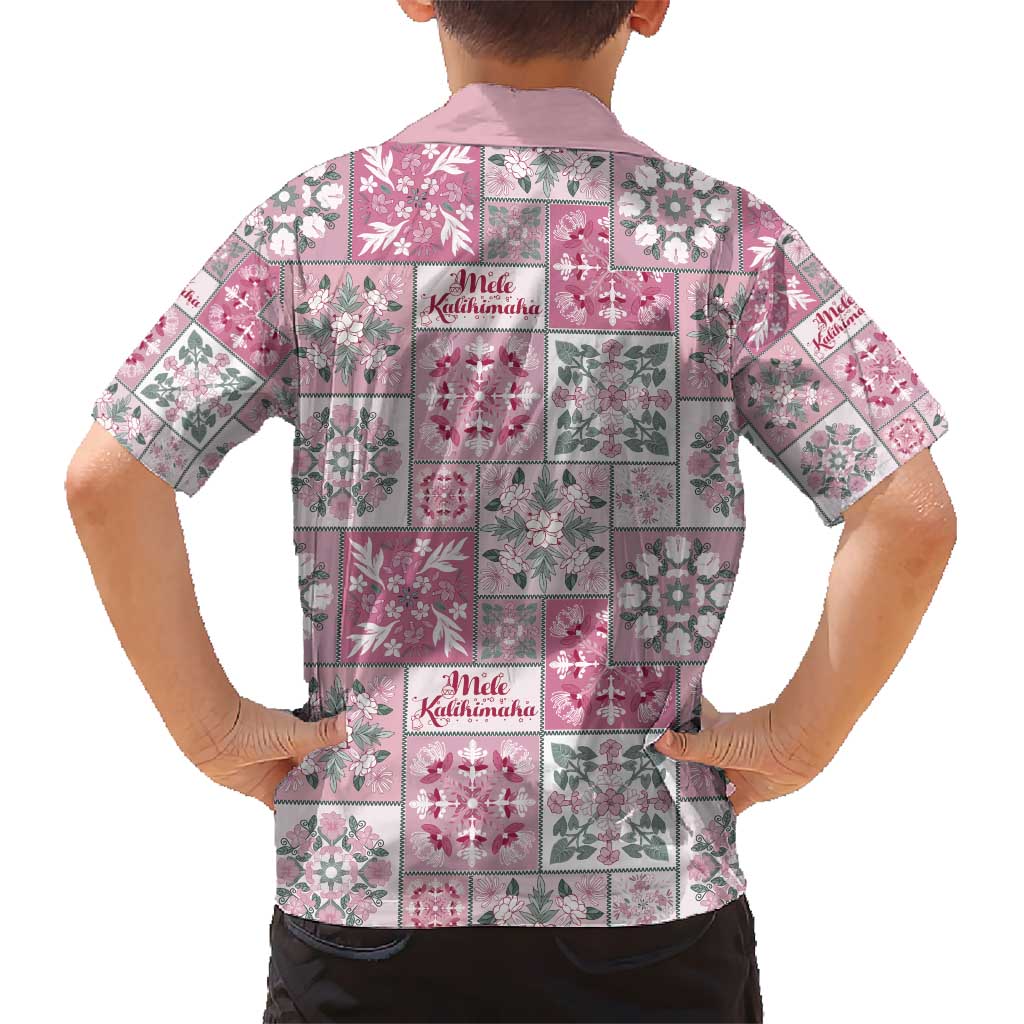 Mele Kalikimaka Hawaii Christmas Hawaiian Shirt Akala Seamless Floral Motif - Polynesian Pride