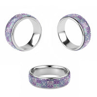 Mele Kalikimaka Hawaii Christmas Classic Ring Poni Seamless Floral Motif - Polynesian Pride