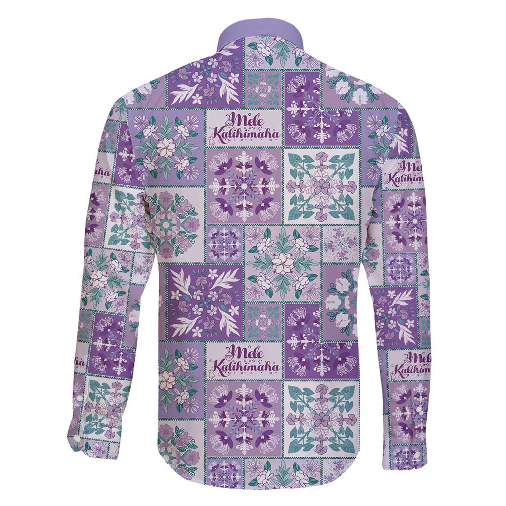 Mele Kalikimaka Hawaii Christmas Family Matching Off Shoulder Short Dress and Hawaiian Shirt Poni Seamless Floral Motif LT9 - Polynesian Pride