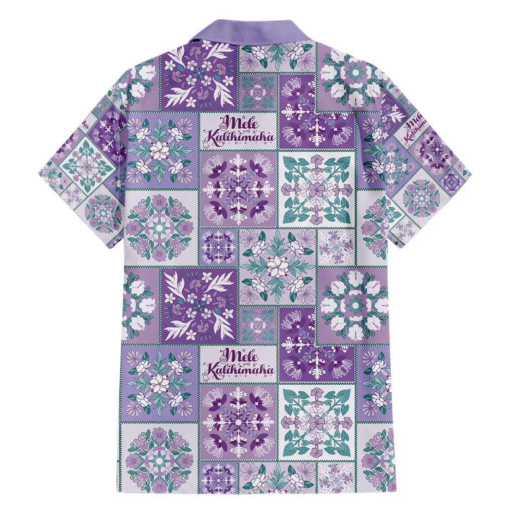 Mele Kalikimaka Hawaii Christmas Family Matching Short Sleeve Bodycon Dress and Hawaiian Shirt Poni Seamless Floral Motif LT9 - Polynesian Pride