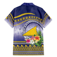 Tokelau Tuluma Family Matching Mermaid Dress and Hawaiian Shirt Polynesian Tropical Flowers LT9 - Polynesian Pride