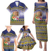 Tokelau Tuluma Family Matching Puletasi and Hawaiian Shirt Polynesian Tropical Flowers LT9 - Polynesian Pride