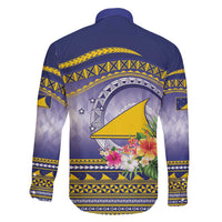 Tokelau Tuluma Family Matching Summer Maxi Dress and Hawaiian Shirt Polynesian Tropical Flowers LT9 - Polynesian Pride