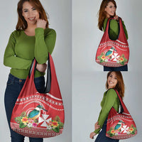Wallis et Futuna Kingfisher Grocery Bag Polynesian Tropical Flowers LT9 - Polynesian Pride