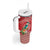 Wallis et Futuna Kingfisher Tumbler With Handle Polynesian Tropical Flowers