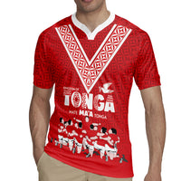 Mate Ma'a Tonga Custom Rugby Jersey Tongan Sipi Tau Ngatu Inspired Red LT9 - Polynesian Pride