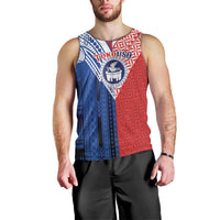 TokoUso Samoa Tonga Personalised Men Tank Top Pacific Brotherhood Tribal Pattern LT9 - Polynesian Pride