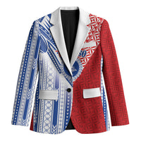TokoUso American Samoa Tonga Personalised Blazer Pacific Brotherhood Tribal Pattern LT9 Unisex Multicolor - Polynesian Pride