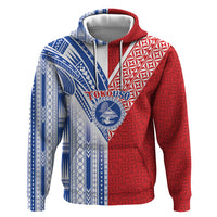 TokoUso American Samoa Tonga Personalised Hoodie Pacific Brotherhood Tribal Pattern