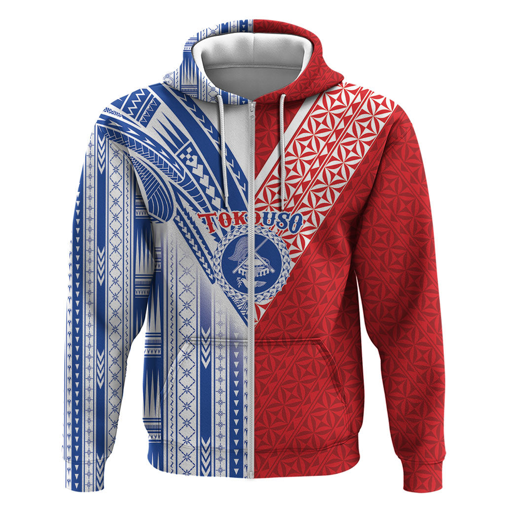 TokoUso American Samoa Tonga Personalised Hoodie Pacific Brotherhood Tribal Pattern