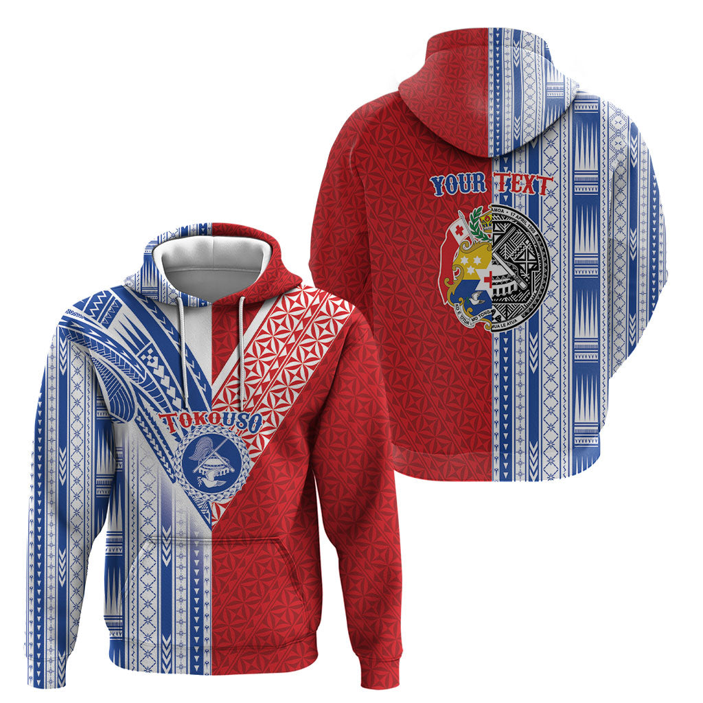 TokoUso American Samoa Tonga Personalised Hoodie Pacific Brotherhood Tribal Pattern