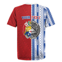 TokoUso American Samoa Tonga Personalised Rugby Jersey Pacific Brotherhood Tribal Pattern LT9 - Polynesian Pride