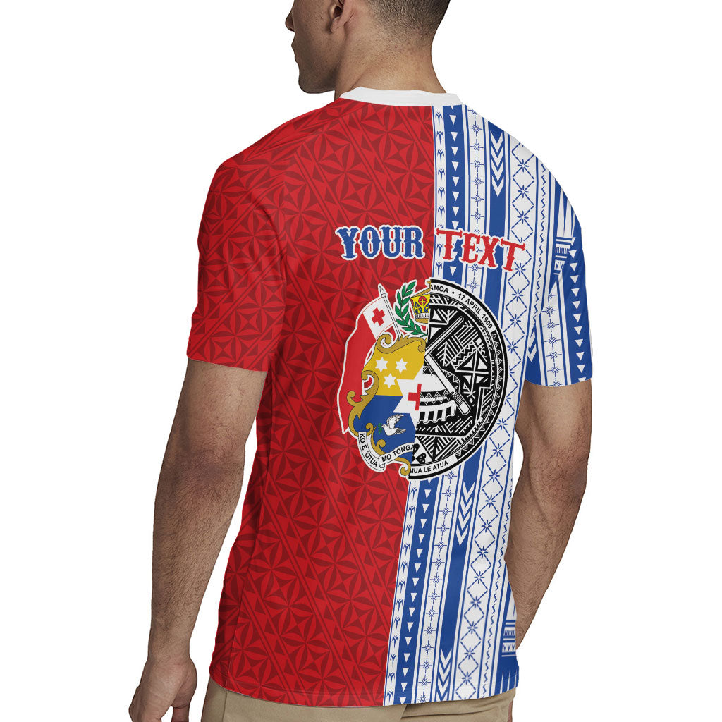 TokoUso American Samoa Tonga Personalised Rugby Jersey Pacific Brotherhood Tribal Pattern LT9 - Polynesian Pride