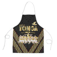 Mate Ma'a Tonga Apron Tongan Sipi Tau Ngatu Inspired Black LT9 Black - Polynesian Pride