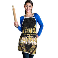 Mate Ma'a Tonga Apron Tongan Sipi Tau Ngatu Inspired Black LT9 - Polynesian Pride