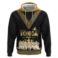 Mate Ma'a Tonga Custom Hoodie Tongan Sipi Tau Ngatu Inspired Black LT9 Pullover Hoodie Black - Polynesian Pride