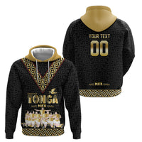 Mate Ma'a Tonga Custom Hoodie Tongan Sipi Tau Ngatu Inspired Black LT9 - Polynesian Pride