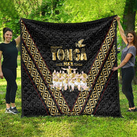 Mate Ma'a Tonga Quilt Tongan Sipi Tau Ngatu Inspired Black LT9 - Polynesian Pride