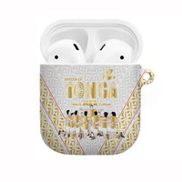 Mate Ma'a Tonga AirPods Case Tongan Sipi Tau Ngatu Inspired Gold LT9 Gold - Polynesian Pride