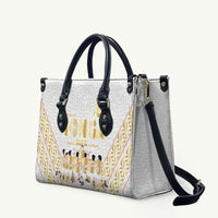 Mate Ma'a Tonga Leather Bag Tongan Sipi Tau Ngatu Inspired Gold LT9 Gold - Polynesian Pride
