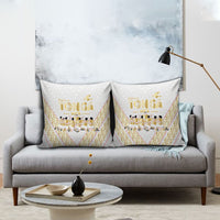 Mate Ma'a Tonga Pillow Cover Tongan Sipi Tau Ngatu Inspired Gold LT9 - Polynesian Pride