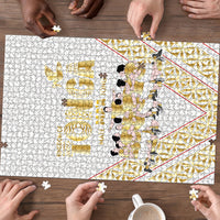 Mate Ma'a Tonga Puzzle Tongan Sipi Tau Ngatu Inspired Gold LT9 - Polynesian Pride