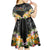 Pasifika Vibes Festival 2024 Auckland Kid Short Sleeve Dress LT9 - Polynesian Pride