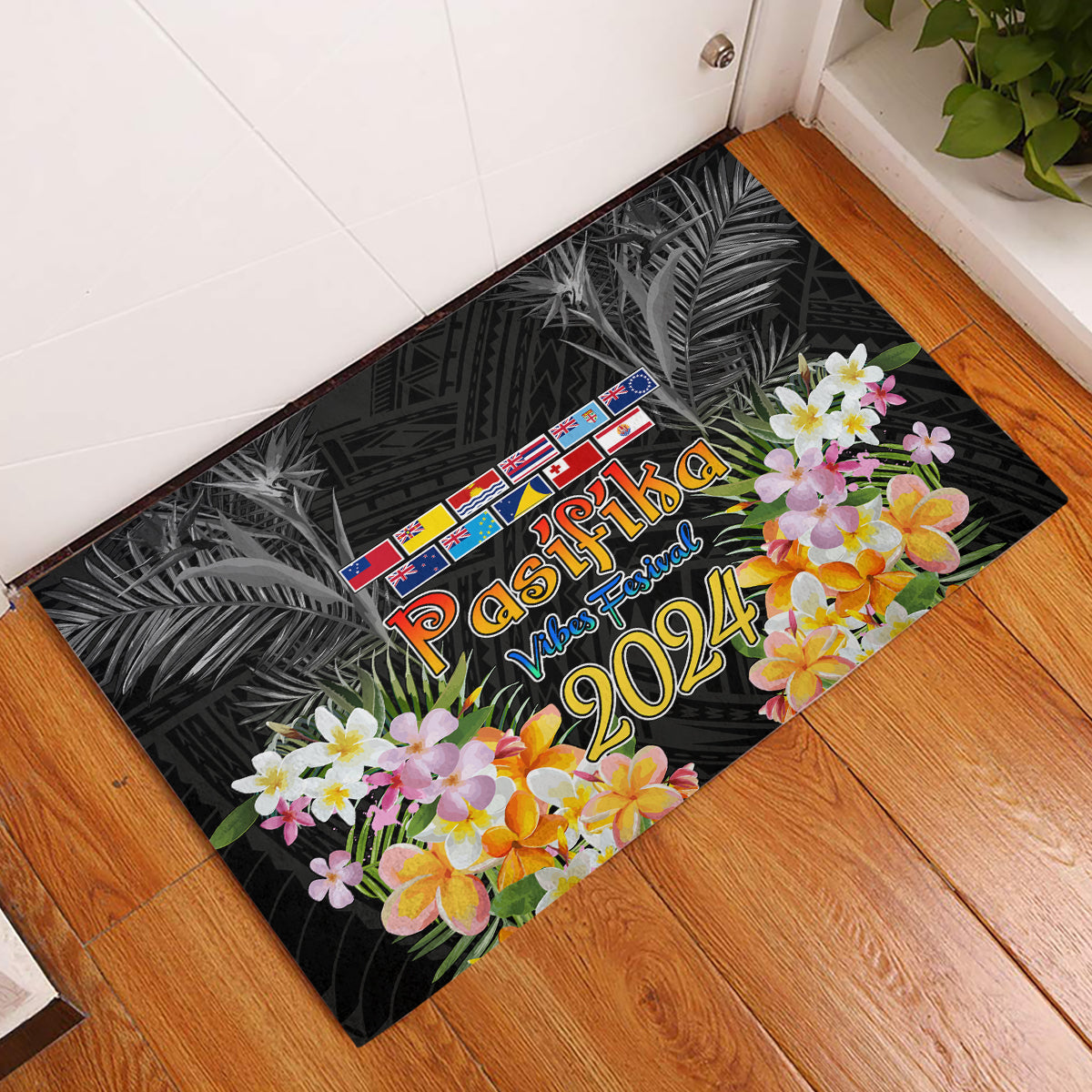 Pasifika Vibes Festival 2024 Auckland Rubber Doormat