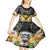 Pasifika Vibes Festival 2024 Kid Short Sleeve Dress Kanaka Maoli With Hawaiian Islands LT9 - Polynesian Pride
