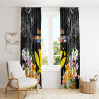 Pasifika Vibes Festival 2024 Window Curtain Kanaka Maoli With Hawaiian Islands