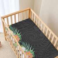 Hawaii Tropical Flowers Tribal Pattern Baby Bed Cover No3 LT9 - Polynesian Pride